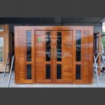 Harga Pintu Rumah Kayu Jati Minimalis Modern HMJ-PNTU 06