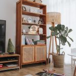 Katalog Mebel Kayu Jati Rak Buku Minimalis Modern HMJ-RBKU 07