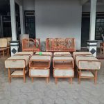 Model Terbaru Nakas Kayu Jati Dengan Dominasi Rotan HMJ-NKS 20