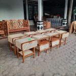 Model Terbaru Nakas Kayu Jati Dengan Dominasi Rotan HMJ-NKS 20 - Image 2