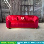 Pengrajin mebel kursi sofa bed kayu jati ukuran 3 Seater HMJ-SKSF 17 - Image 3