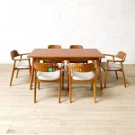 Supplier Furniture Set Kursi Makan Minimalis Kayu Jati Modern HMJ-SKMKN 39