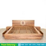 Furniture Kamar Tempat Tidur Laci Dipan Ranjang Minimalis HMJ-TTD 78