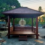 Produsen Jual Gazebo Kayu Jati & Kayu Glugu atau Kayu Kelapa HMJ-GZ 01 - Image 2
