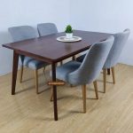 Harga Mebel Set Meja Makan Mewah Modern HMJ-SKKN 48