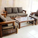 Harga Set Sofa Kursi Tamu Minimalis Kayu Jati HMJ-SKTMU 46