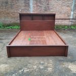 Jual Tempat Tidur Laci Dipan Ranjang Minimalis Kayu Jati Modern HMJ-TTD 86 - Image 3