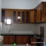 Katalog Kitchen Set Kayu Jati Model Minimalis HMJ-KIT 03
