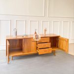 Mebel Jepara Meja TV Buffet TV Kayu Jati Minimalis Retro Vintage HMJ-BFTV 30 - Image 2