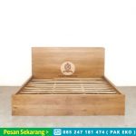 Mebel Kamar Tempat Tidur Laci Dipan Ranjang Minimalis HMJ-TTD 79