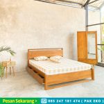 Mebel Kamar Tempat Tidur Laci Dipan Ranjang Minimalis HMJ-TTD 87