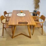 Mebel Online Jepara Set Kursi Makan Minimalis Kayu Jati HMJ-SKKN 56 - Image 2