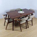 Model Terbaru Set Kursi Makan Mewah & Elegan Style Minimalis Modern HMJ-SKKN 46 - Image 2