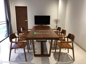 Model Terbaru Set Kursi Makan Minimalis Kayu Jati Modern HMJ-SKMKN 42 - Image 2