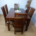 Set Kursi Makan Minimalis Kayu Jati Balero HMJ-SKMKN 55 - Image 3