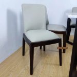 Set Kursi Meja Makan Top Marmer Minimalis Mewah Moden Style HMJ-SKKN 49 - Image 3