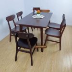 Simple Model Set Kursi Makan Minimalis Kayu Jati Modern HMJ-SKMKN 50 - Image 3