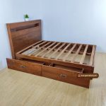 Tempat Tidur Laci Dipan Ranjang Minimalis Kayu Jati HMJ-TTD 83 - Image 2