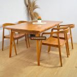 Toko Online Furniture Jepara Set Kursi Makan Minimalis Kayu Jati HMJ-SKKN 57 - Image 2